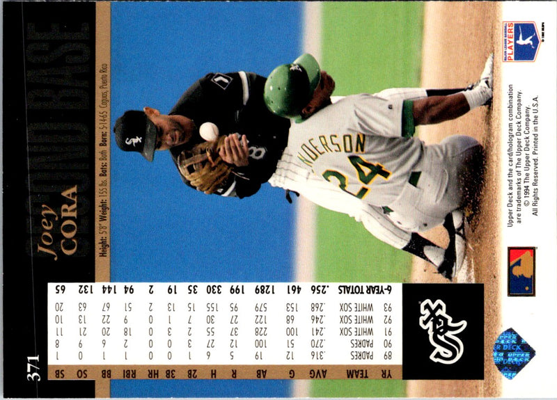 1994 Upper Deck Joey Cora