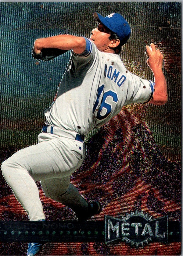 1996 SP Baseball Heroes Hideo Nomo #86