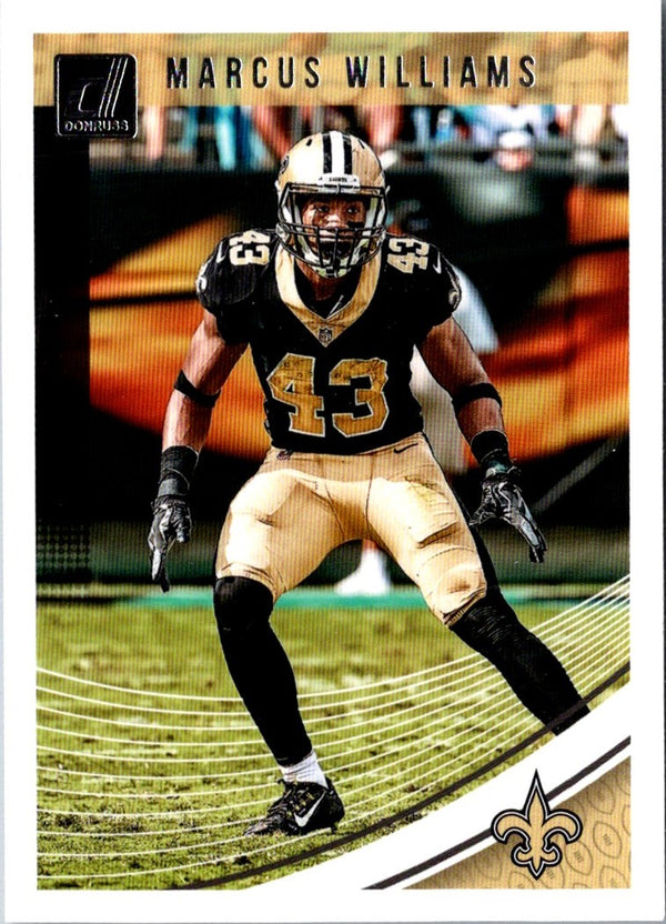 2018 Donruss Marcus Williams #199