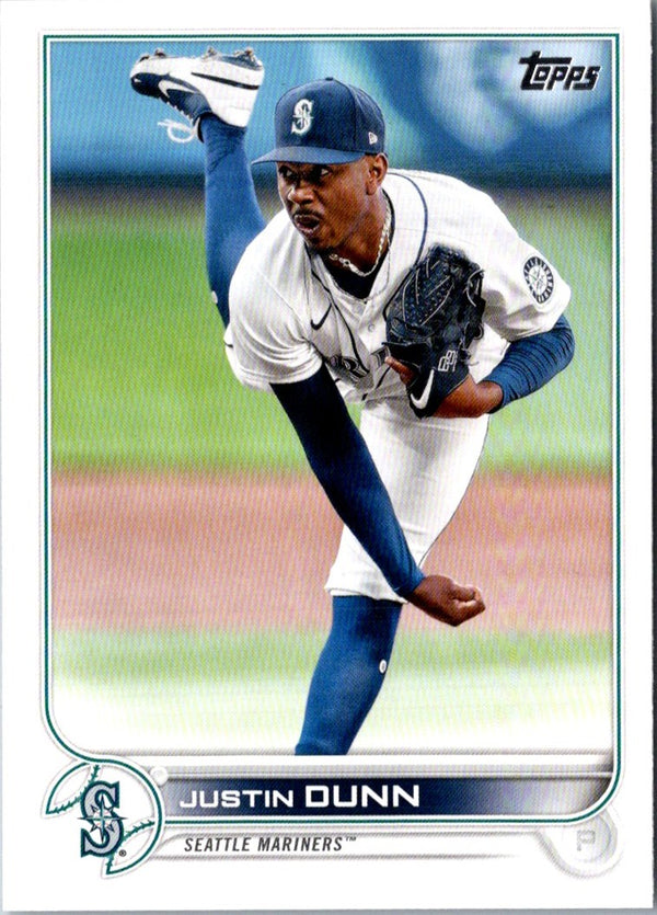 2022 Topps Justin Dunn #185