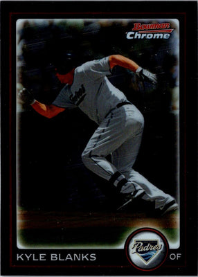 2010 Bowman Chrome Kyle Blanks #37