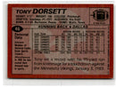 1983 Topps Tony Dorsett
