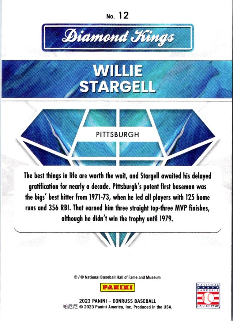 2023 Donruss Willie Stargell