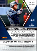 2021 Panini Mosaic Blue Travis Blankenhorn