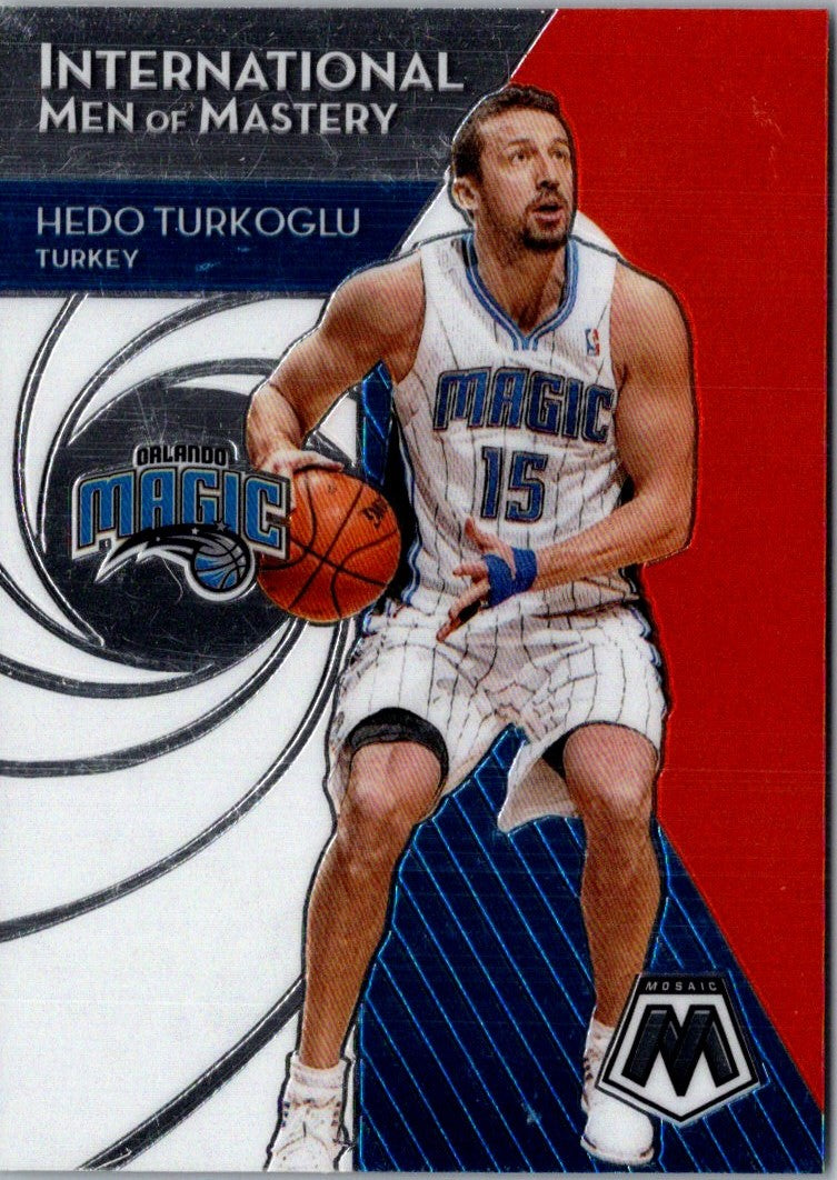 2019 Panini Mosaic International Men of Mastery Hedo Turkoglu