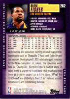 2000 Topps Derek Fisher #262