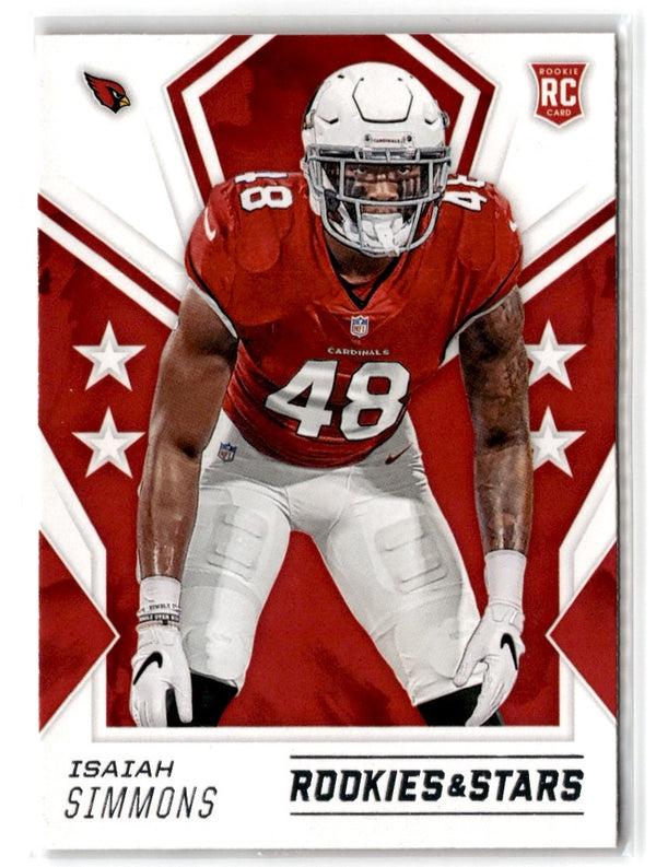 2020 Panini Rookies & Stars Red Isaiah Simmons #142