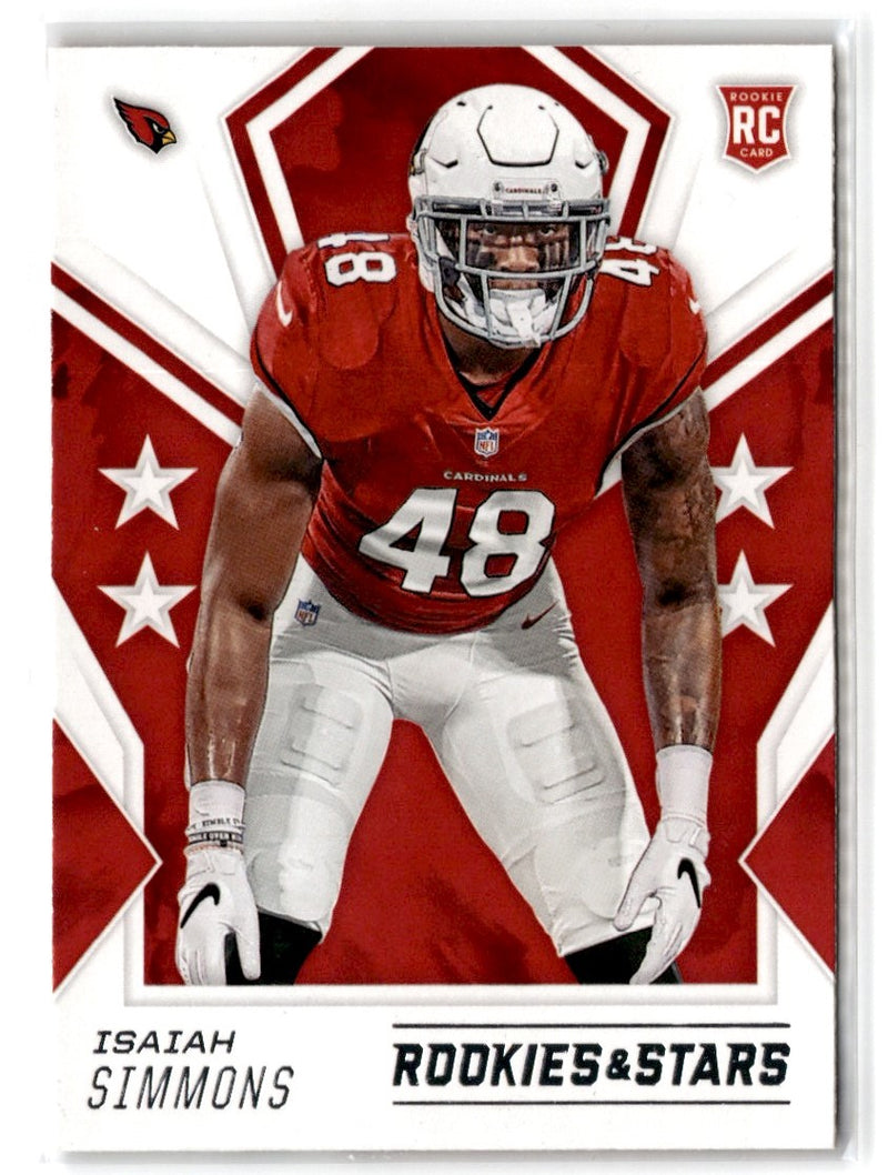 2020 Panini Rookies & Stars Red Isaiah Simmons