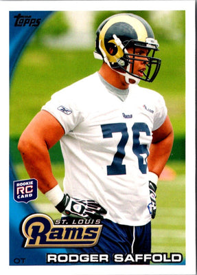 2010 Topps Rodger Saffold #432 Rookie
