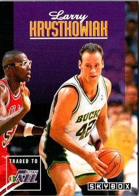 1992 SkyBox Larry Krystkowiak #136
