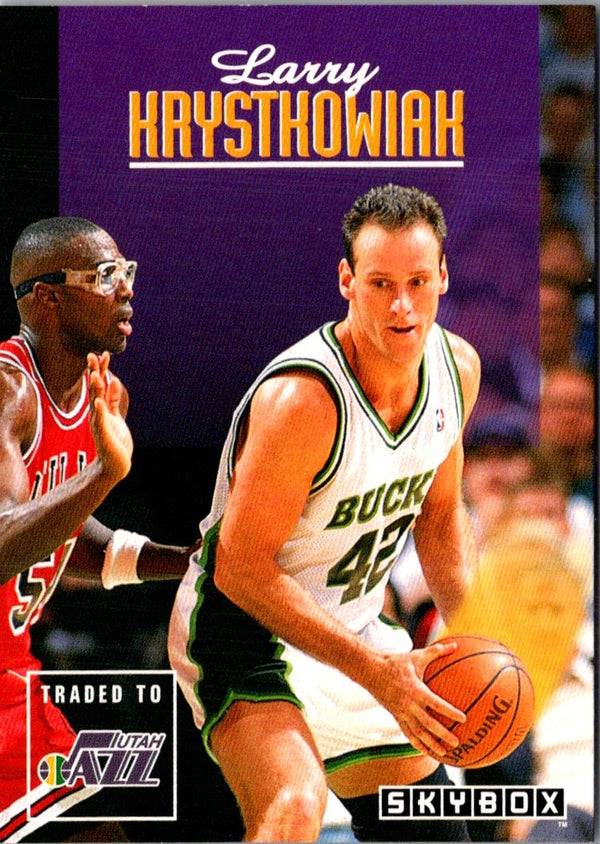 1992 SkyBox Larry Krystkowiak #136