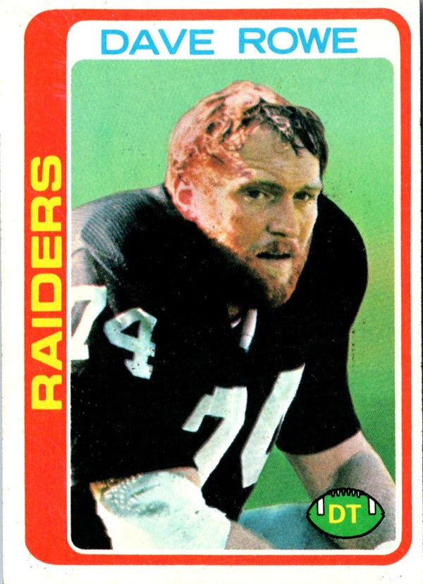 1978 Topps Dave Rowe #481