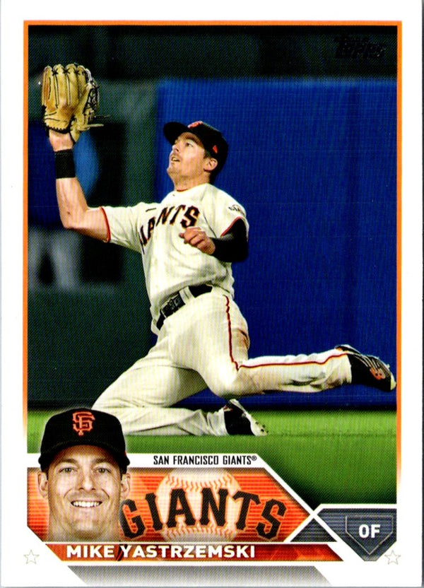 2022 Topps Finest Flashbacks Mike Yastrzemski #8