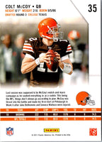 2011 Panini Colt McCoy #35
