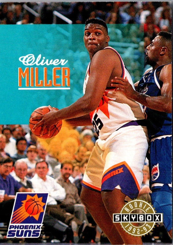 1992 SkyBox Oliver Miller #391 Rookie