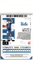 2020 Panini Contenders Draft Picks Ticket Lonzo Ball #46