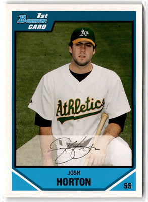 2007 Bowman Draft Picks & Prospects Chrome Josh Horton #BDPP46