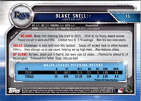 2019 Bowman Chrome Blake Snell #15