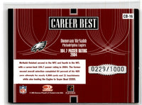 2005 Donruss Elite Career Best Red Donovan McNabb #CB-16 0229/1000