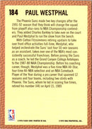 1992 Fleer Paul Westphal