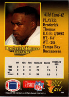 1991 Wild Card Broderick Thomas #42