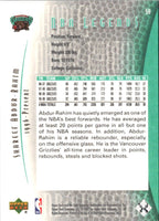 2000 Upper Deck Legends Shareef Abdur-Rahim #59