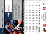 2009 Upper Deck Matt Hasselbeck #172