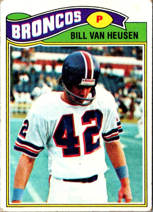 1977 Topps Bill Van Heusen #497 NR-MT