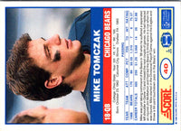 1989 Score Mike Tomczak #40