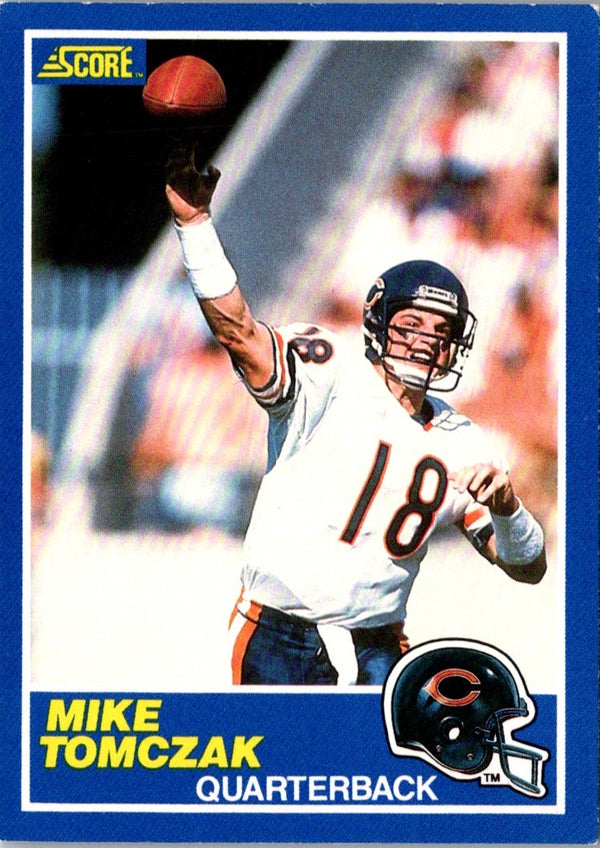 1989 Score Mike Tomczak #40