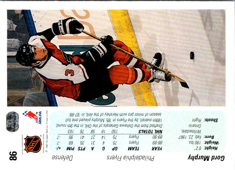 1990 Upper Deck Gord Murphy