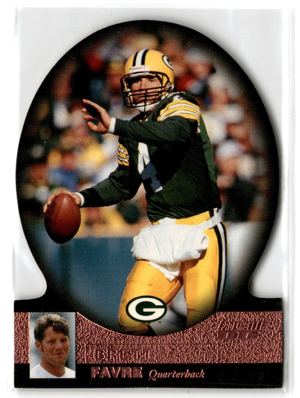 1997 Score Board NFL Experience Brett Favre #34