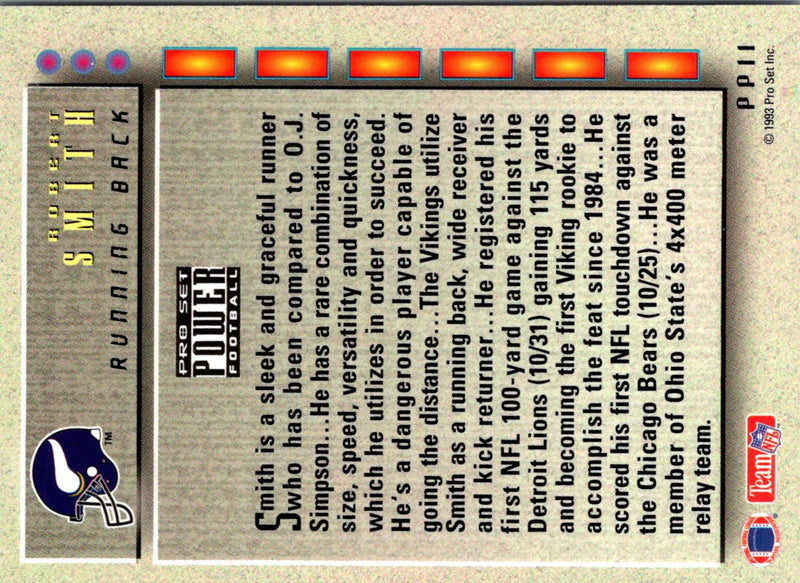 1993 Pro Set Power Update Prospects Robert Smith