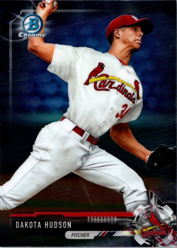 2017 Bowman Chrome Prospects Dakota Hudson #BCP205