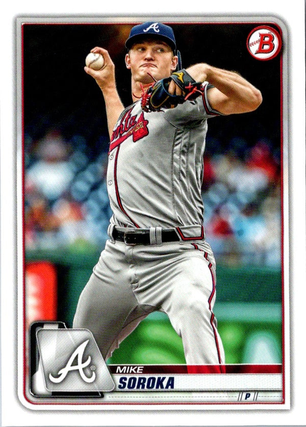 2020 Bowman Mike Soroka #40 Rookie