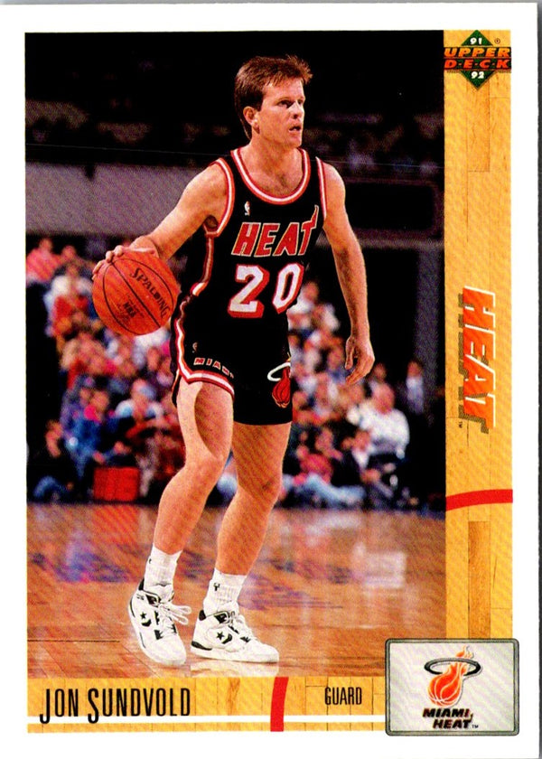 1991 Upper Deck Jon Sundvold #291