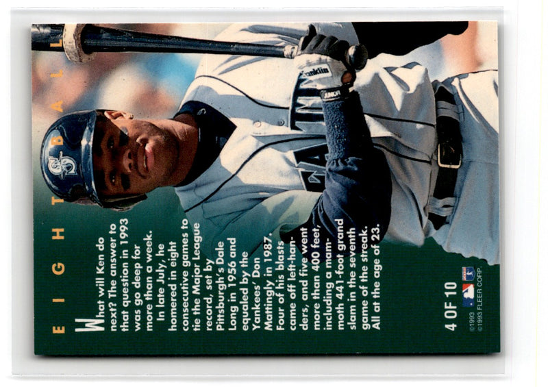 1993 Fleer Team Leaders AL Ken Griffey Jr.