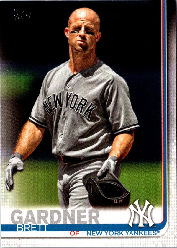 2019 Topps New York Yankees Brett Gardner #NY-17