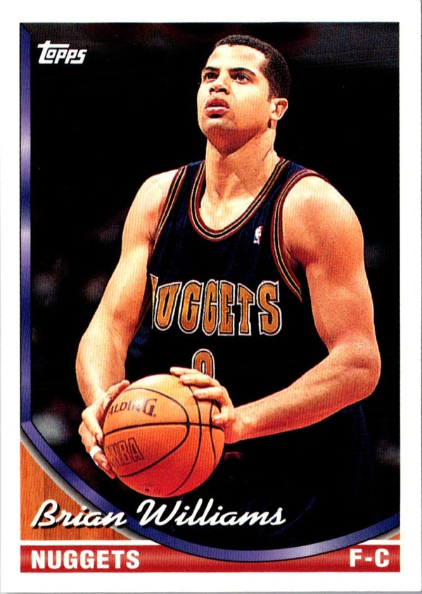 1993 Topps Brian Williams #362