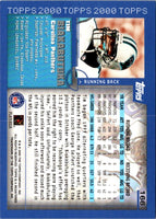 2000 Topps Collection Tim Biakabutuka #166