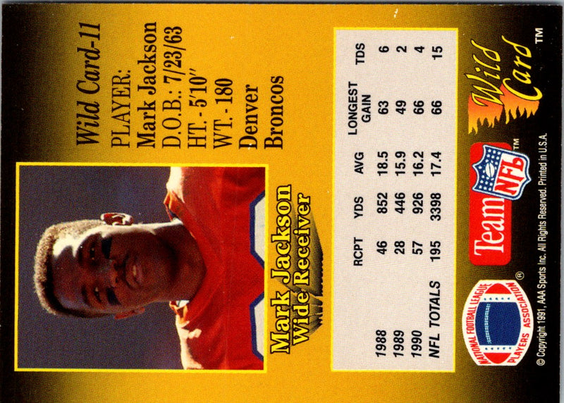 1991 Wild Card Mark Jackson