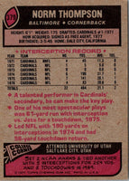 1977 Topps Norm Thompson #379