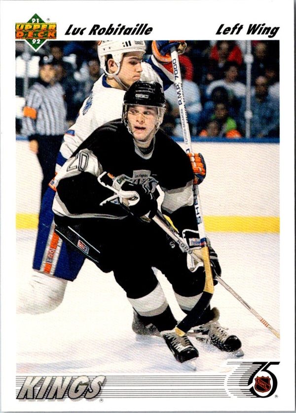 1991 Upper Deck Luc Robitaille #145