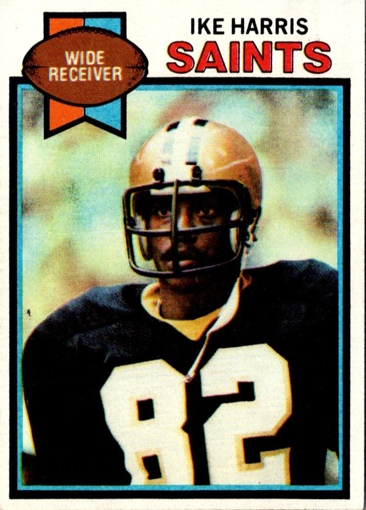 1979 Topps Cream Colored Back Ike Harris