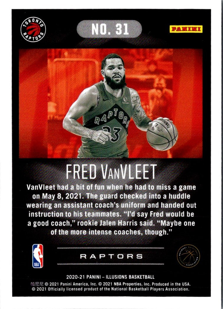 2021 Panini Court Kings Fred VanVleet