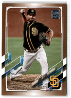 2021 Topps Gold Kirby Yates #267 1734/2021