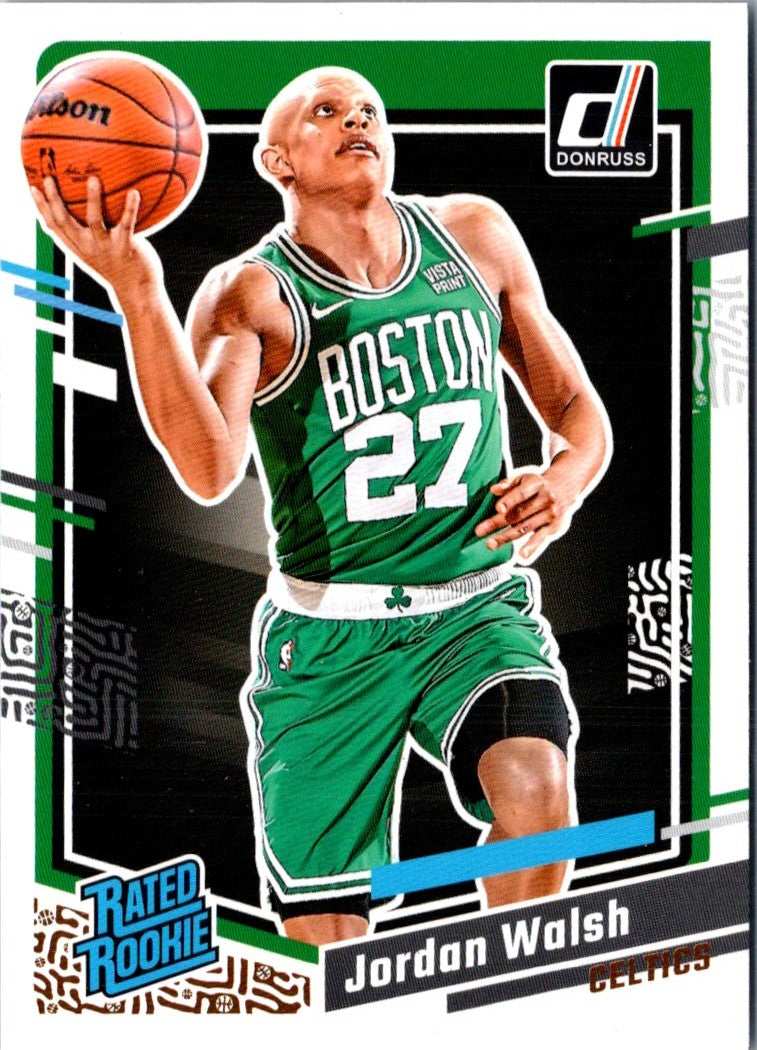 2023 Donruss Green Laser Holo Jordan Walsh