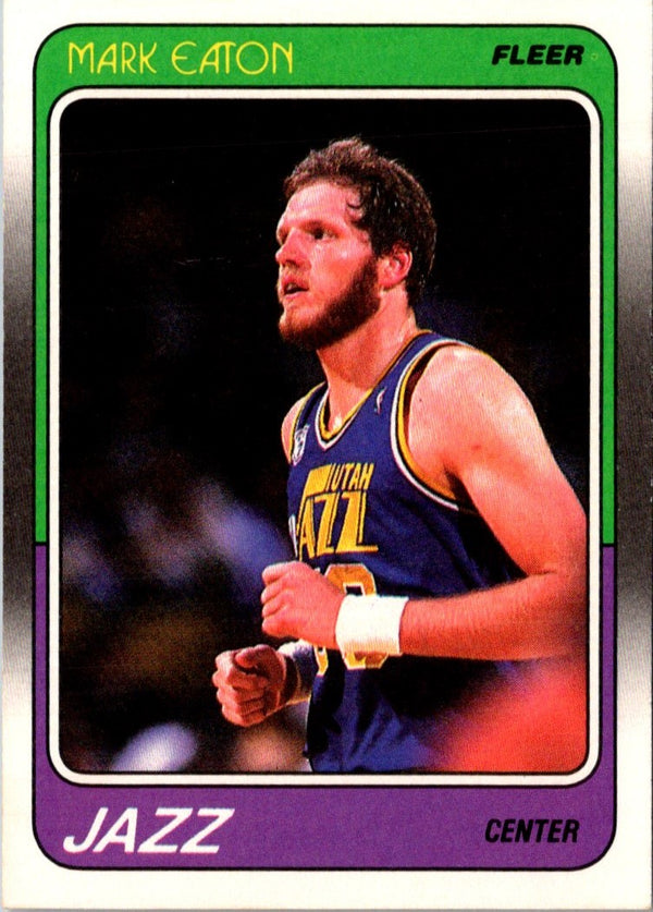 1988 Fleer Mark Eaton #112