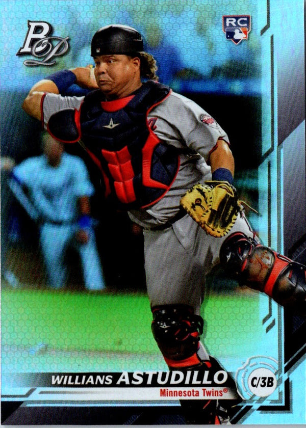 2019 Bowman Platinum Willians Astudillo #91 Rookie