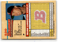 1992 Bowman Mark Langston #520